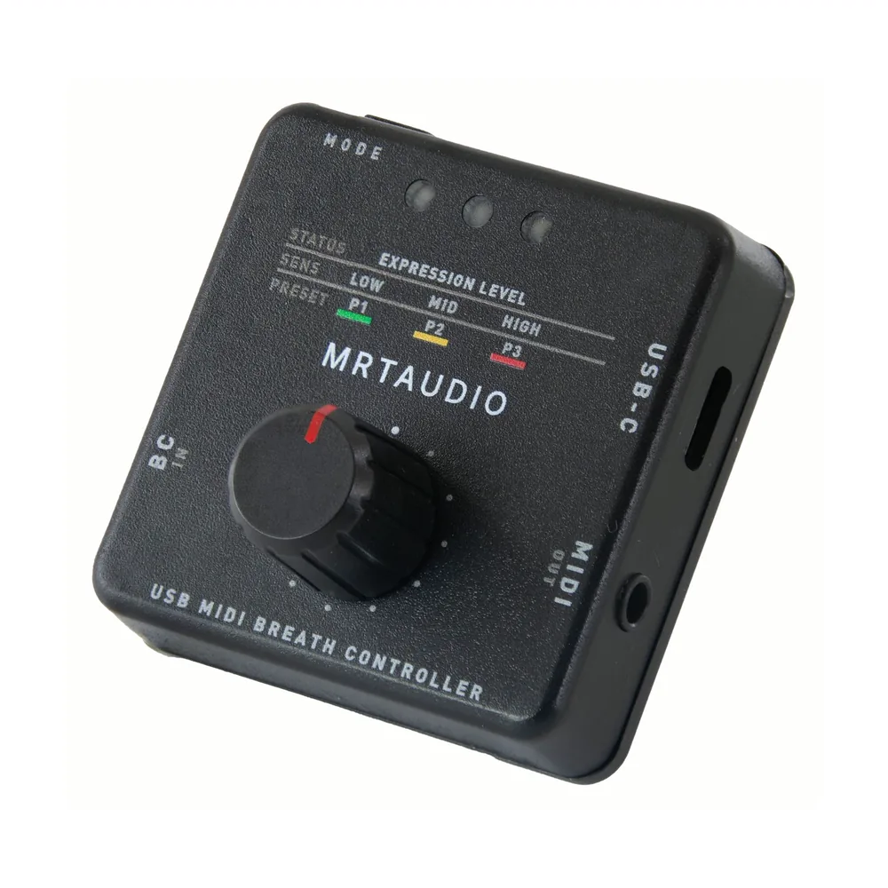 MRTAUDIO Standard USB-C and MIDI OUT connections